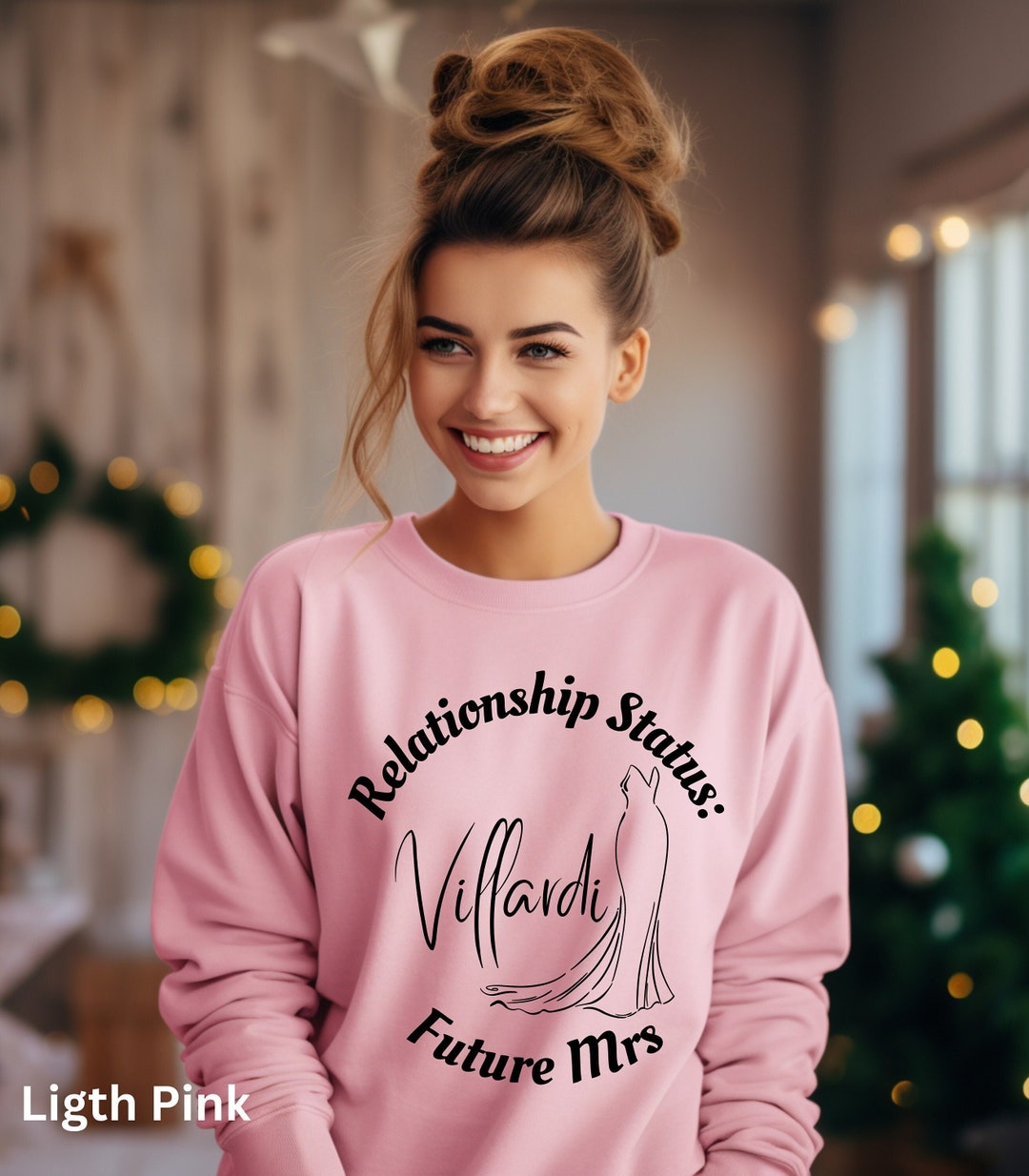 Custom Future Mrs Sweatshirt, Custom Bride To Be Fiancée Sweater 2D0247 main image 1
