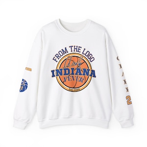 Caitlin Clark Indiana Fever Sweatshirt: From The Logo 22 Basketball Tee