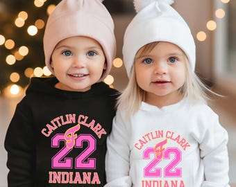 Caitlin Clark Toddler Pullover Fleece Hoodie, Caitlin Clark Indiana Toddler Hoodie, From the Logo 22 Toddler Hoodie, Caitlin Clark Tee Shirt