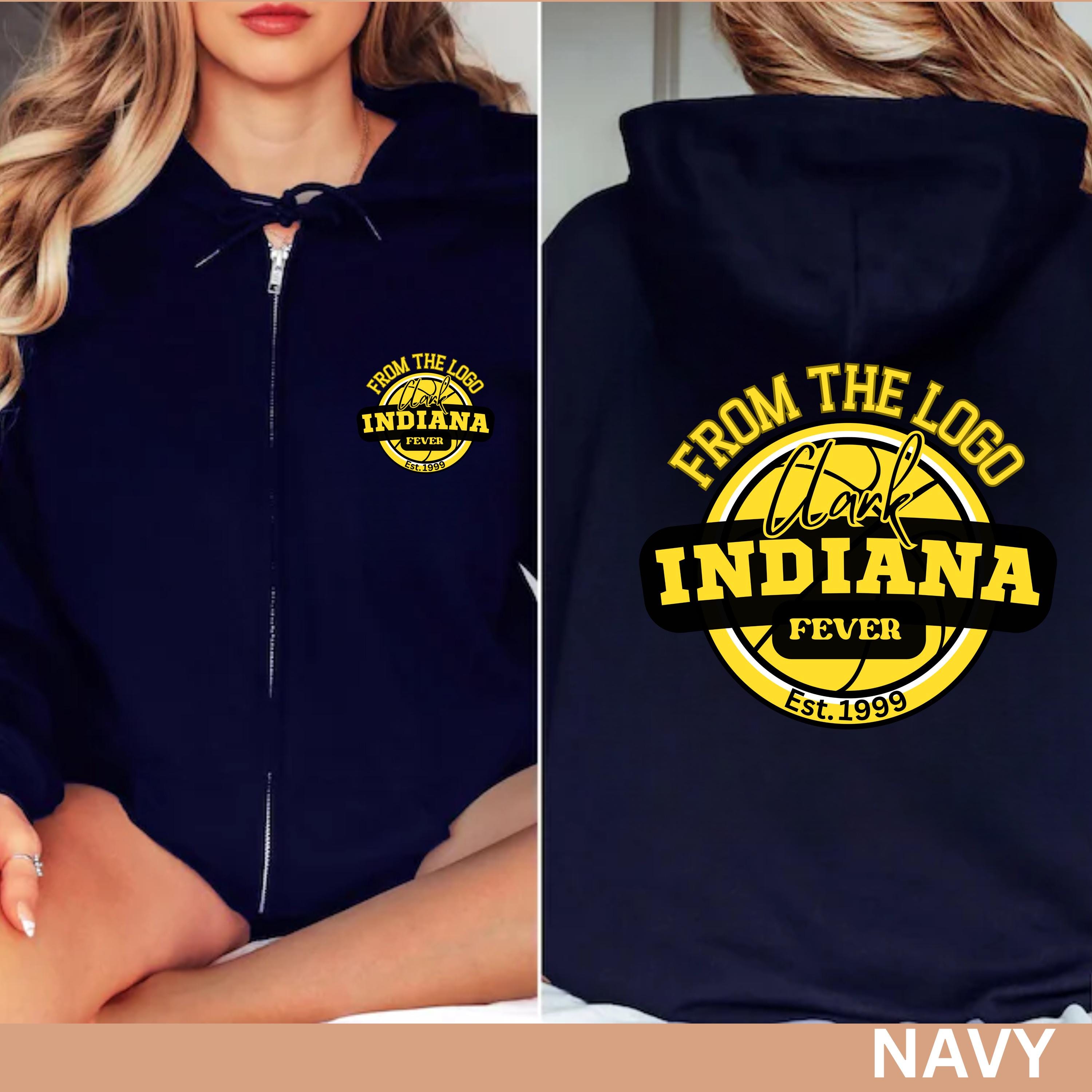 Caitlin Clark Indiana Fever Zip Hoodie: Basketball Fan Apparel