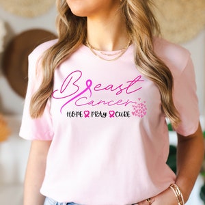 Breast Cancer Shirt, Pink Ribbon Shirt,Cancer Awareness Shirt,Breast Cancer Gifts For Women, Cancer Warrior T-Shirt, Cancer Survivor T-Shirt