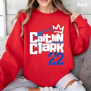 Caitlin Clark 22 Sweatshirt: Indiana Fever Fan Shirt
