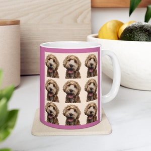 Custom Pet Mug, For Cat Owner Birthday Gift, Pet Portrait Mug, Personalized Pet Mug, Cat Lover Gift, Dog Mug Personalized