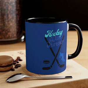 HOCKEY MUG, Hockey DAD, Hockey Gift Hockey For Men, Hockey Dad Gift, Gift for Husband, Father&#39;s Day Gift, Hockey Dad Forever, Best Dad Mug