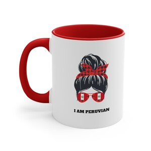 Peruvian Mug, Peru Cup, Peru Souvenir Peru Gifts, Born in Peru Cup, Orgullosa Peruana Mug, Taza Peruana, Funny Coffee Mug, Gift for PERUVIAN