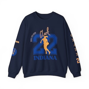 Caitlin Clark Sweatshirt: Indiana Fever Basketball Unisex Crewneck