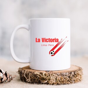 Peru La Victoria Mug, Peruvian Soccer Mug, Taza Peruana, Best Dad Mug, Peruvian Mug, Super Dad Coffee Mug, Peru Mug, Gift for Peruvian