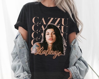 Cazzu Unisex T-Shirt, Latinaje Music Fan Tee, Tour 2026 Apparel