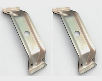 2x IKEA Original part# 110308 Corner Bracket leg assembly, with Screws (part# 109049)