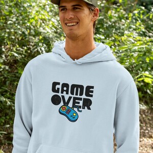 Game over hoodie,urban hoodie, streetwear hoodie