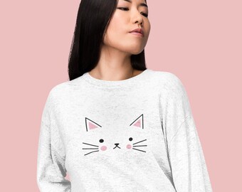 キティ スウェットシャツ、キティギフト、猫好きギフト