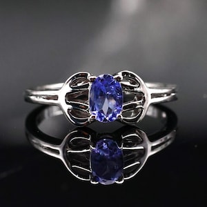 Natural Kyanite Sterling Silver 925 Ring for ladies Silver Jewelry proposal ring sterling silver ring gemstone jewelry handmade ring R5