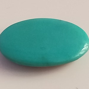 Natural Arizona Turquoise Oval Shape Cabochon top quality Loose Gemstone for Making Jewelry 18X10 MM 6.5 Carat