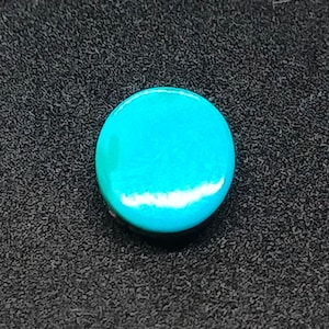 Natural Arizona Turquoise AAA quality Oval Shape Cabochon Loose Gemstone for Making Jewelry 8.5X9.5 MM 2.8 Carat