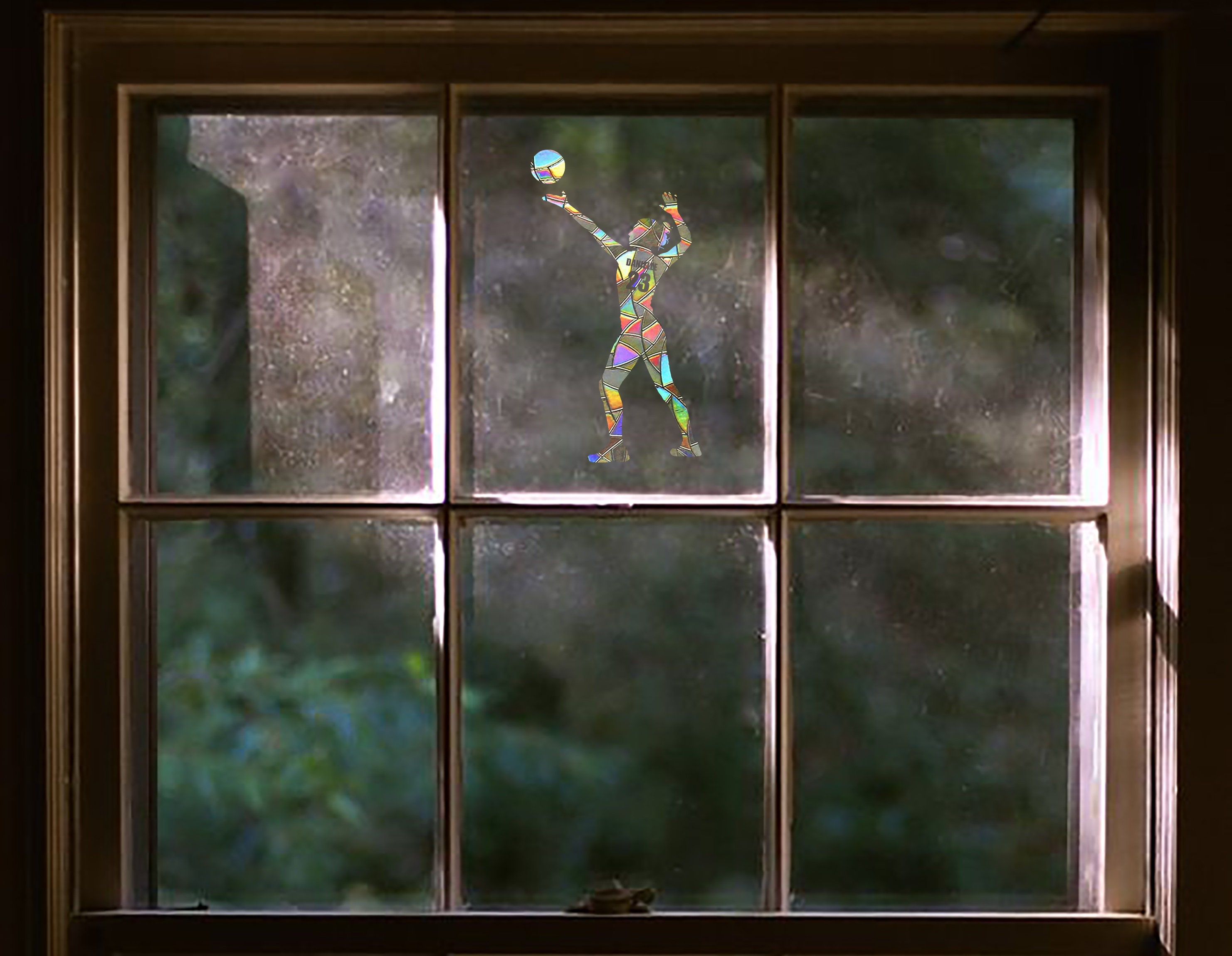 Custom Volleyball Suncatcher Sticker Player Gifts for Teenage Etsy