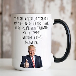 Cadeau amusant pour 70e anniversaire, tasse 70e anniversaire, cadeaux d&#39;anniversaire pour 70 ans, 70 ans, joyeux 70e anniversaire, cadeaux pour 70e anniversaire, bâillon pour 70e anniversaire