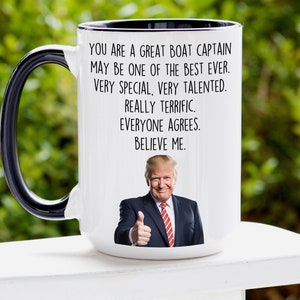 Boat Captain Mug, Funny Boat Captain Gift, Boat Captain Gift Idea, Boating Mug, Boat Captain Appreciation Gift, Boat Cabin Decor