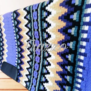 Western Show Saddle Pad, New Zealand Wool Western Horse Saddle Pad, Horse Show Saddle Pad