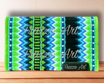Hand Loomed New Zealand Wool Western Show Saddle Pad