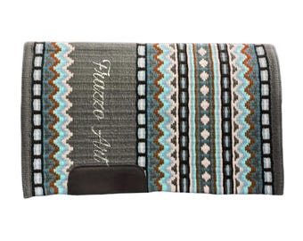 Western Show Saddle Blanket, Western Show Pad, Best Selling Show Saddle Pad, Handmade Show Saddle Blanket