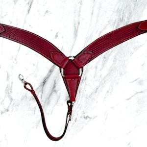 Western Horse Breastplate / Breast Collar and Headstall, Genuine Leather Original design, Hand tooled Leather Carving, Horse Leather Tacks