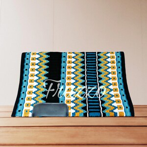 Western Show Saddle Pad, New Zealand Wool Western Horse Saddle Pad, Show Saddle Pad