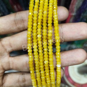 Yellow Jade Gemstone Round Loose Beads Natural gemstone bead Gorgeous yellow jade gemstone bead Yellow Smooth Round Jade Beads