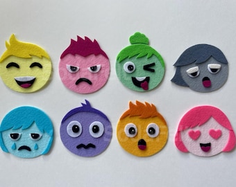 Emotion Face Felt Story Set: Social-Emotional Learning, Circle Time Educational Resource