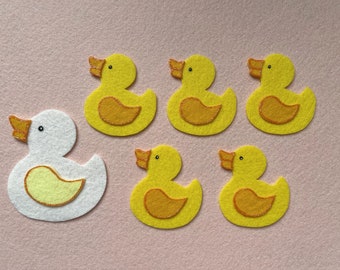 Five Little Ducks: felt story, flannel board, storytime, circle time, ece, children, preschool, daycare