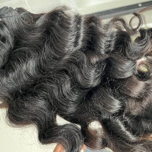 100% Raw Authentic South Indian Curly bundles, Unprocessed Human Hair 14&quot;-28&quot; (1pc)