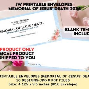 Buste commemorative JW stampabili_Campagna commemorativa JW 2025_# 10 buste di formato_Buste JW_Luca 22:19