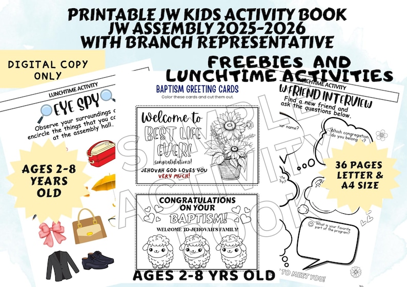 2025-2026 Assembly Activity Book_printable JW Kids (2-8 Yrs Old) JW ...