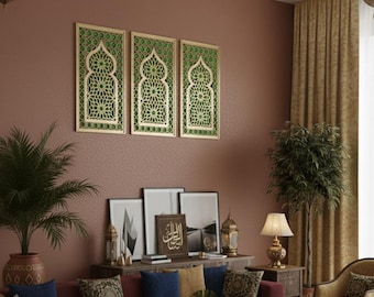 Moroccan Wall Decor, Moroccan Decorative ,Arabesque Wall Art