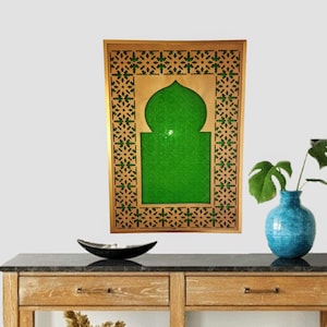 Mashrabiya Art Carved Panel, Wood work, Decorative Window Screen,Traditional Moroccan Decorative Panels,Moroccan Window