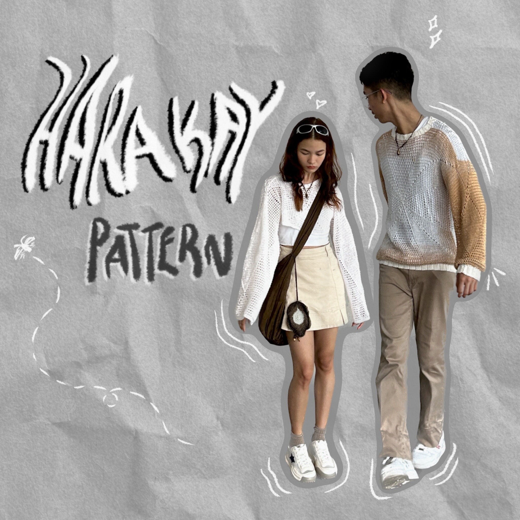kry clothing 「MJIKAIKYAKU」 「HARA」 Harakay Mesh Sweater Crochet Pattern - Etsy