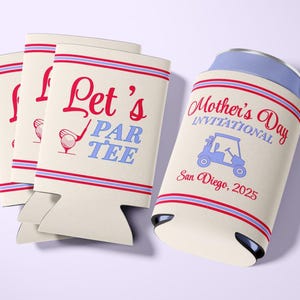 Golf Can Cooler Custom Masters Party Favor