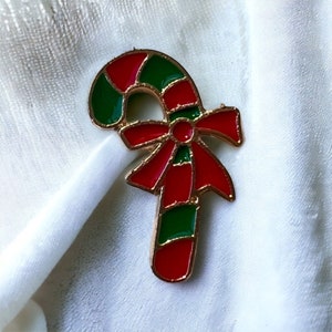 Candy Cane Pin - Sweet Delights and Holiday Cheer: Unisex, Women&#39;s, Men&#39;s, Children&#39;s