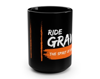 Gravel Cycling Mug The Spirit of Gravel Bike present Coffee Mug Cycling Adventure gift