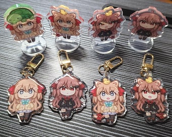 Neuro-sama & Evil Neuro Acrylic Epoxy Keychain / Standee / Stickers