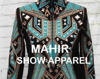Western Showmanship Jacket, Horsemanship Pleasure Rodeo Queen Apparel