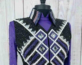 Custom Rodeo Queen Showmanship Jacket, Western Pleasure Horsemanship Apparel
