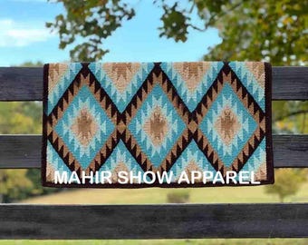 Saddle Pad - Western Saddle Pad for Horse -Horse Tack - Horse Riding Pad For Western Show saddle pad