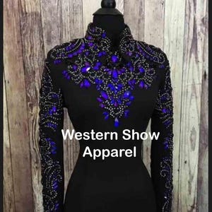 Western Showmanship Jacket, Horsemanship Jacket, Western Pleasure Jacket Women Rail Jacket.