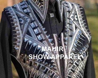 Custom Rodeo Queen Showmanship Jacket, Western Horsemanship Pleasure Apparel
