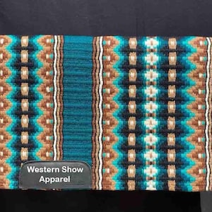 Western show Pad for horse riding made of New zealand Wool and Vardhaman Wool