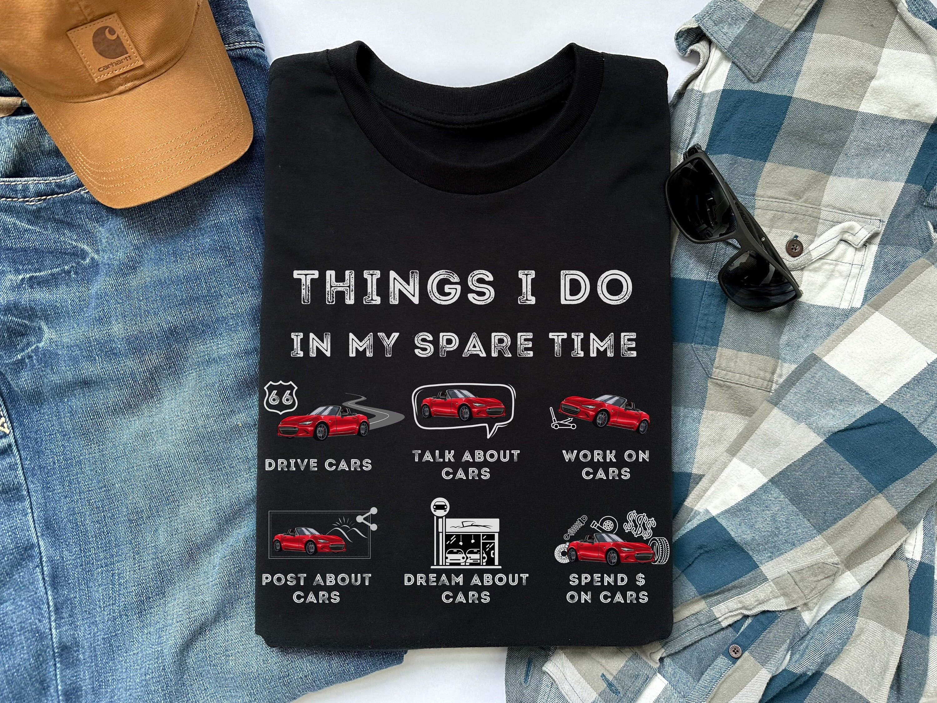 Import car top t shirts