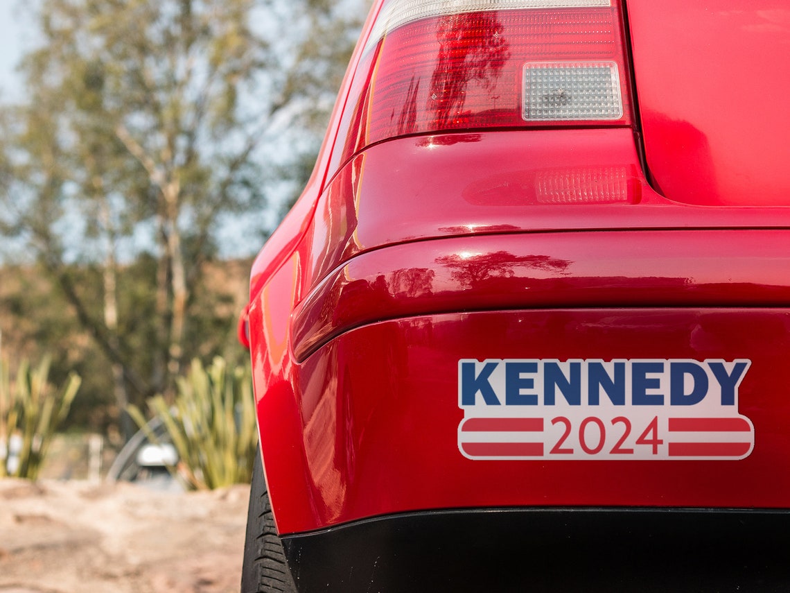 Kennedy for President 2024 Bumper Sticker Robert F. Kennedy Jr. 2024