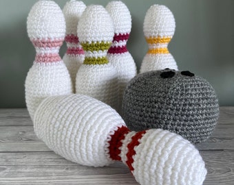 Set de bowling en crochet