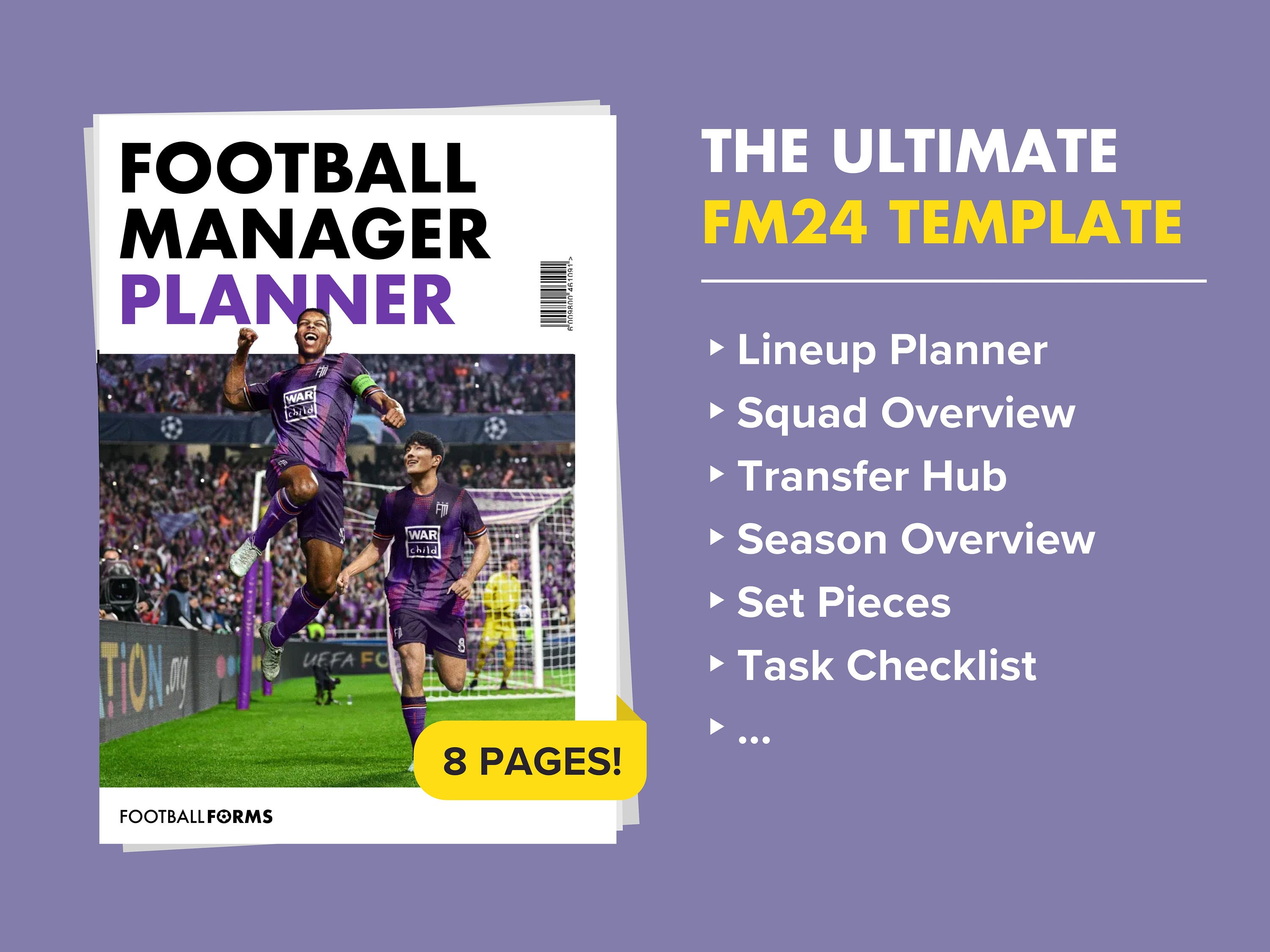 Football Manager Planner - Main Image