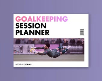 Piano di allenamento per portieri / Modello di coaching professionale per portieri